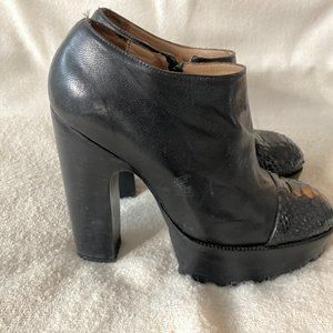 Norisol Ferrari leather ankle boots
